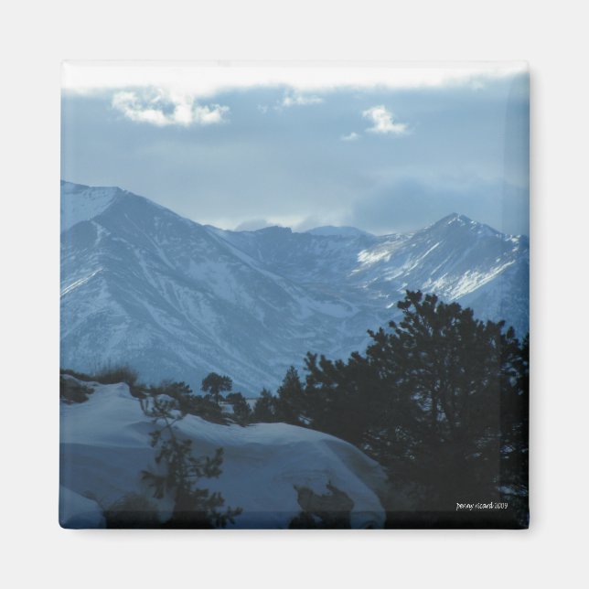 Íman Magneta de inverno (Frente)