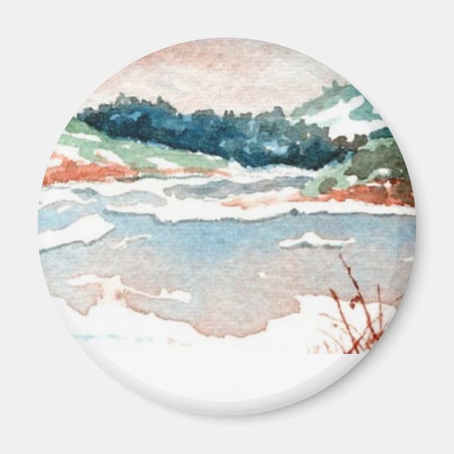 Íman Magneta de inverno (Frente)