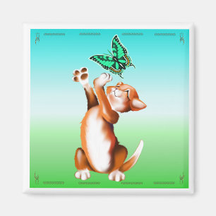 Íman Magneta de Kitten Butterfly