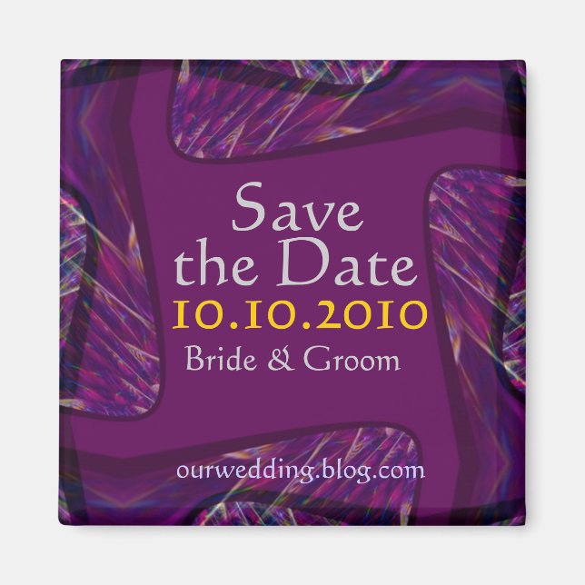 Íman Magneta de lançamento abstrato (Frente)