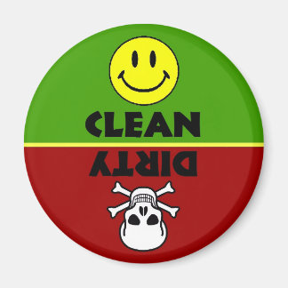 Íman Magneta de lava-louça limpa e crônica