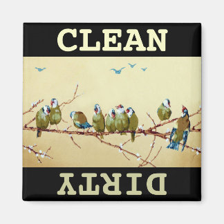 Íman Magneta de lavadora de louça limpa/suja