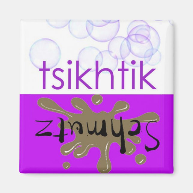 Íman Magneta de lavadora suja e limpa - Ídapo (Frente)