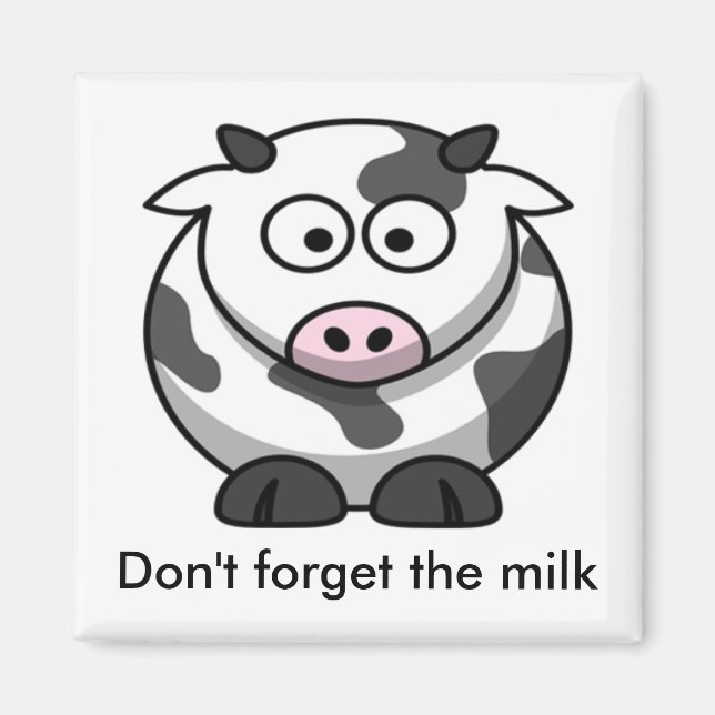 Íman Magneta de leite (Frente)