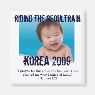 Íman Magneta de Lembrete de Oração de Adoção