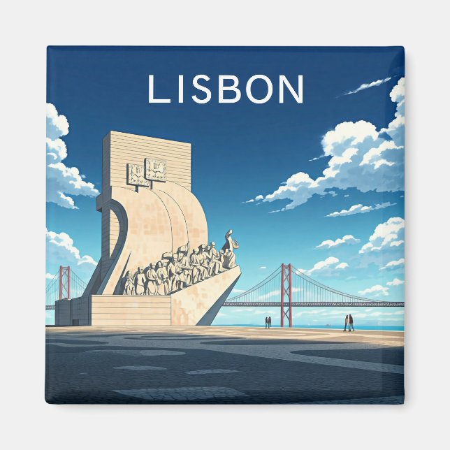 Íman Magneta de Lisboa (Frente)
