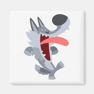 Íman Magneta de Lobos de Cartoons de Dança