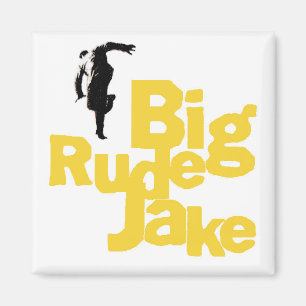 Íman Magneta de logotipo do Big Rude Jake