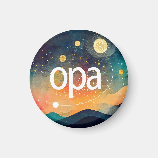 Íman Magneta de logotipo OPA (Frente)