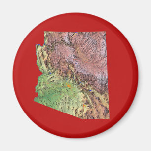 Íman Magneta de Mapa de arizona