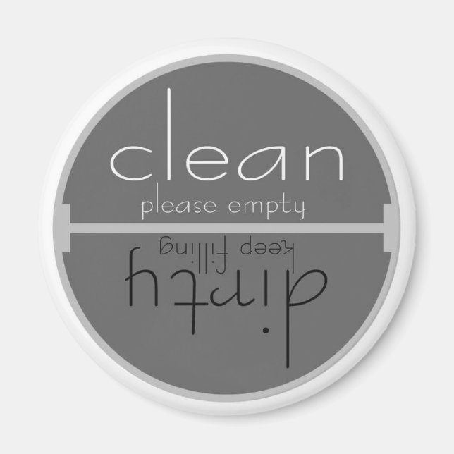 Íman Magneta de máquina de lavar Design moderna (Frente)