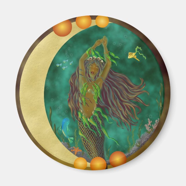 Íman Magneta de meia lua (Frente)