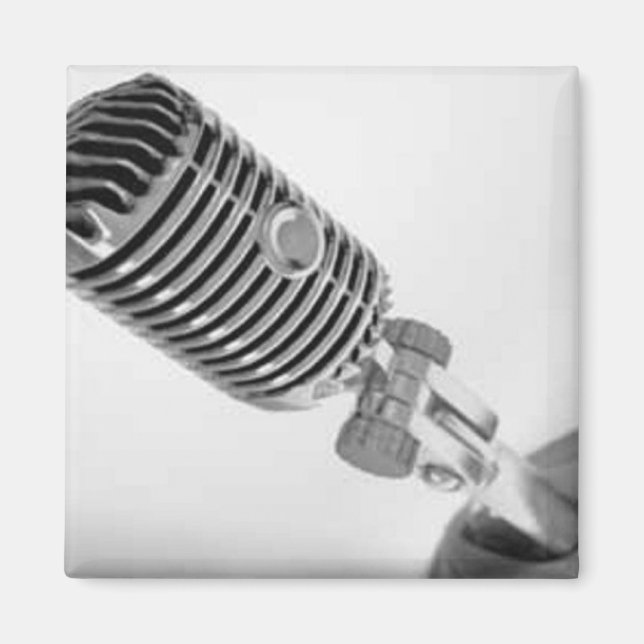 Íman Magneta de microfone (Frente)