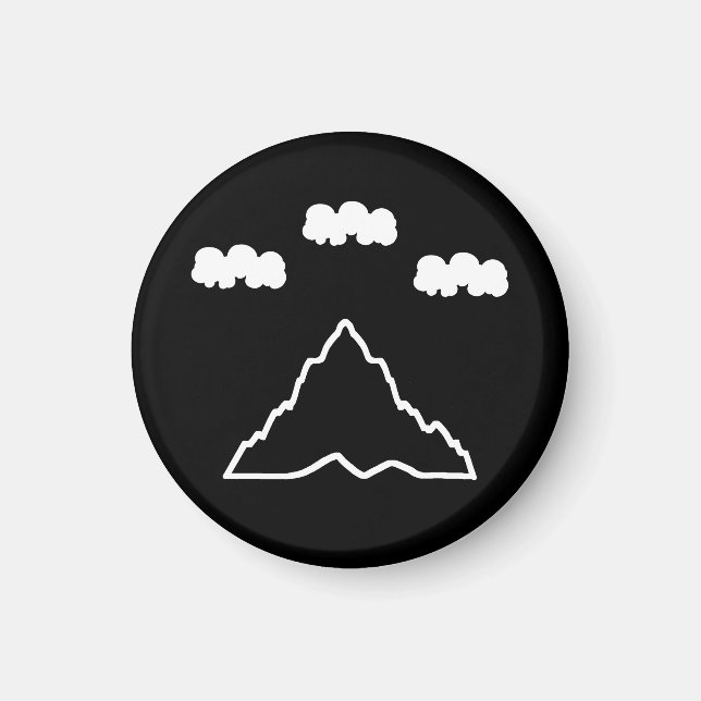 Íman Magneta de montanha oculta da SCA (Frente)