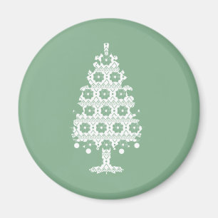 Íman Magneta de Natal do Knit Inverno