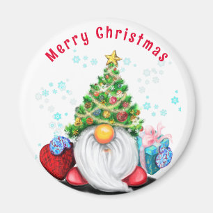 Íman Magneta de Natal Gnomo