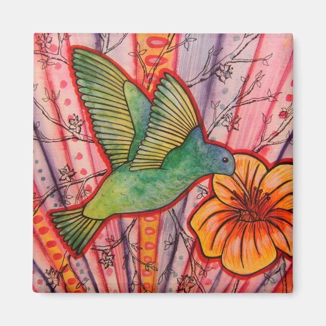 Íman Magneta de Néctar doce (Frente)