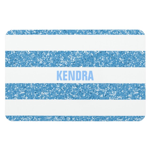 Íman Magneta de Olhar com Glitter Espalhado Premium (Horizontal)