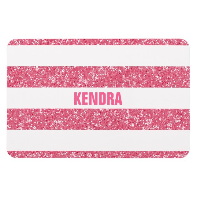 Íman Magneta de Olhar com Glitter Espalhado Premium (Horizontal)