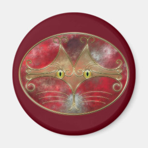 Íman Magneta de olhos de gato