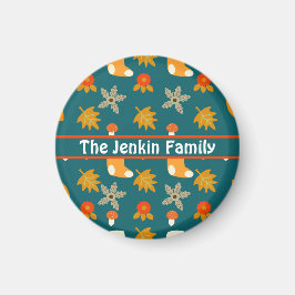 Íman Magneta de outono personalizada