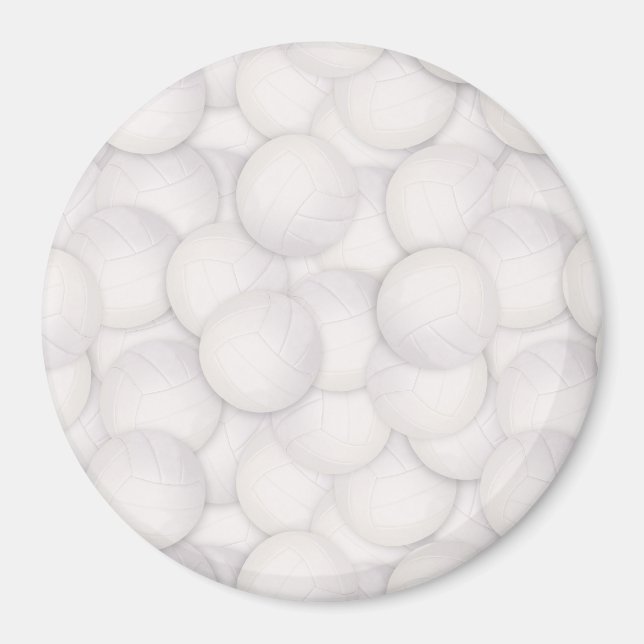 Íman Magneta de padrão de voleibol (Frente)