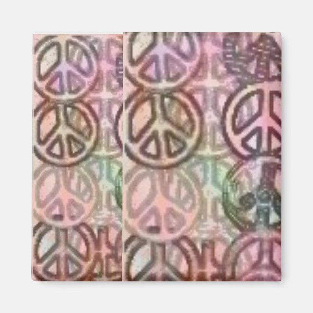 Íman Magneta de paz (Frente)