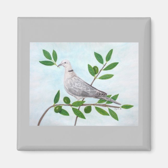 Íman Magneta de paz (Frente)