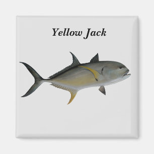 Íman Magneta de Peixe Amarelo