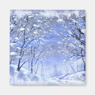 Íman Magneta de pintura de Winter