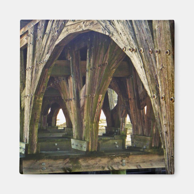 Íman Magneta de ponte para nenhum lugar (Frente)