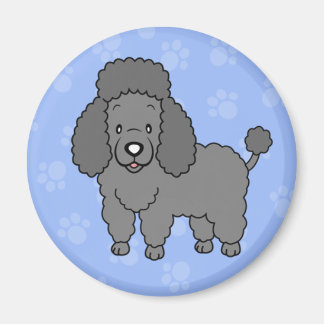 Íman Magneta de Poodle Cachorro