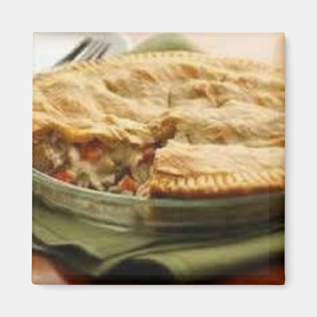 Íman Magneta de Pote de Frango Homemade (Frente)