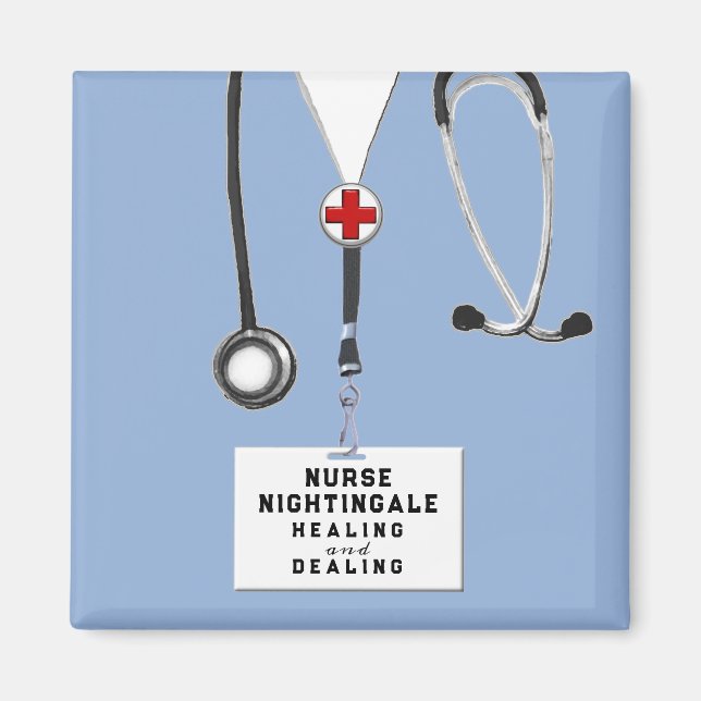 Íman Magneta de presentes de apreciação de enfermeiro p (Frente)