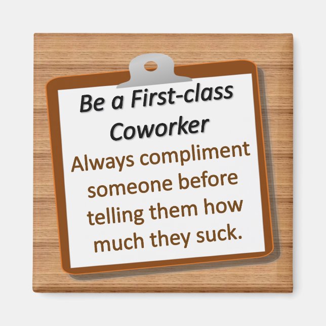 Íman Magneta de primeira classe (Frente)