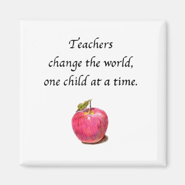 Íman Magneta de professor (Frente)