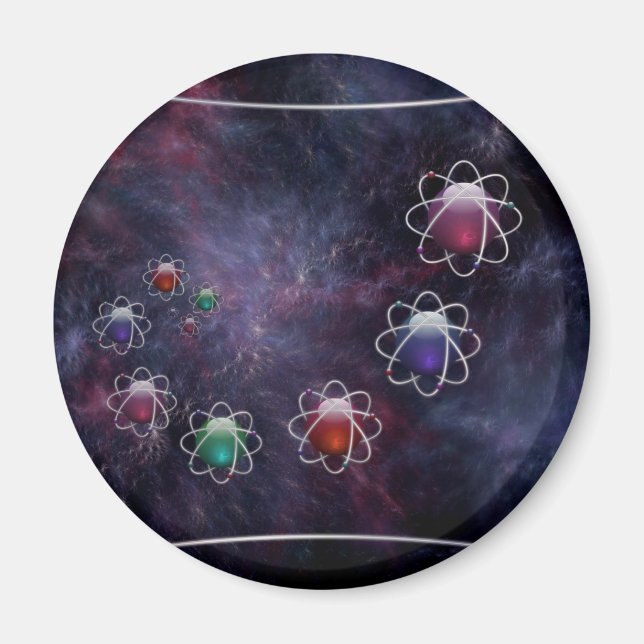 Íman Magneta de Razão Circular (Frente)
