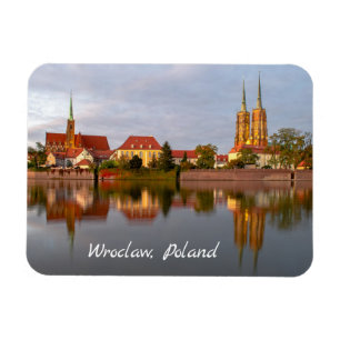 Íman Magneta de Reflexão do Rio Wroclaw