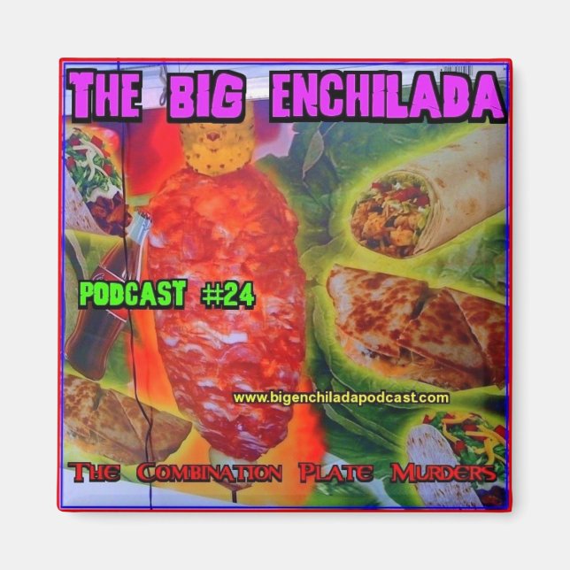 Íman Magneta de refrigeração de enchilada (Frente)