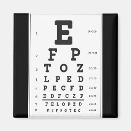 Íman Magneta de refrigeração do gráfico de olhos