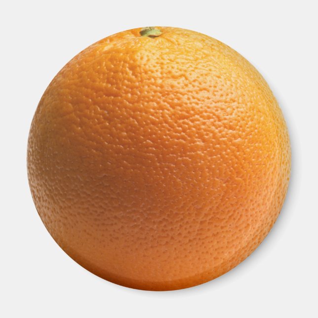 Íman Magneta de refrigerador de Fruta laranja (Frente)