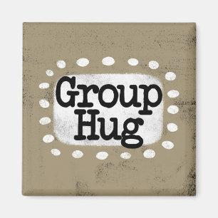 Íman Magneta de Refrigerador de Hug de Grupo