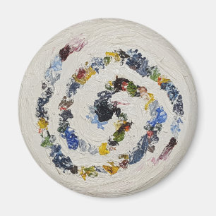 Íman Magneta de Refrigerador Espiral Colorida