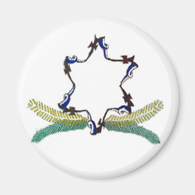 Íman Magneta de repouso familiar redonda (Frente)