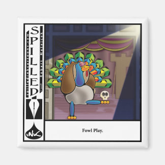 Íman Magneta de Reprodução de Foul em Tinta Espelhada d