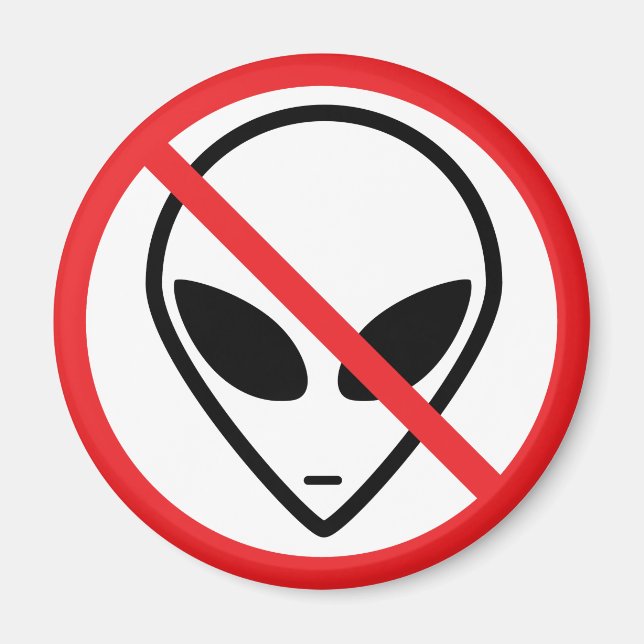 Íman Magneta de resistência anti-Alienígena (Frente)