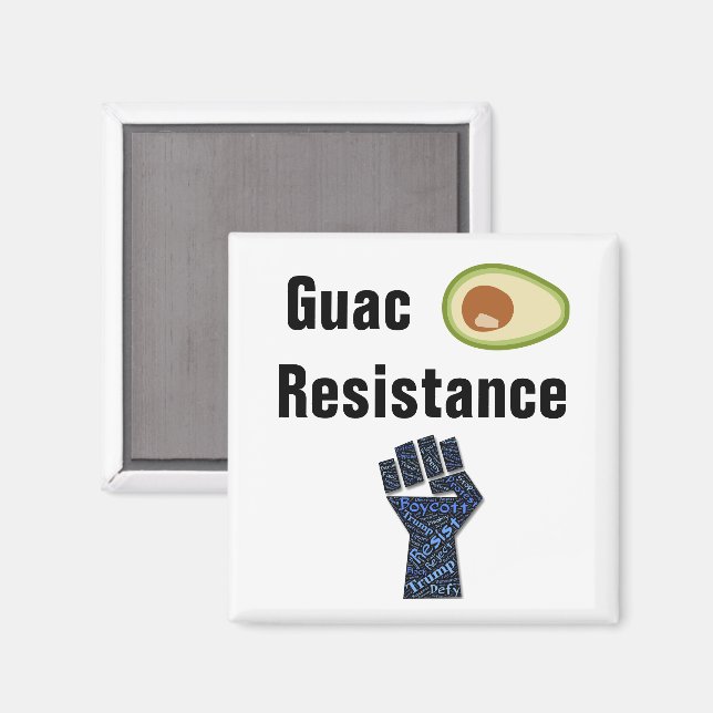 Íman Magneta de resistência guac (Front/Back)