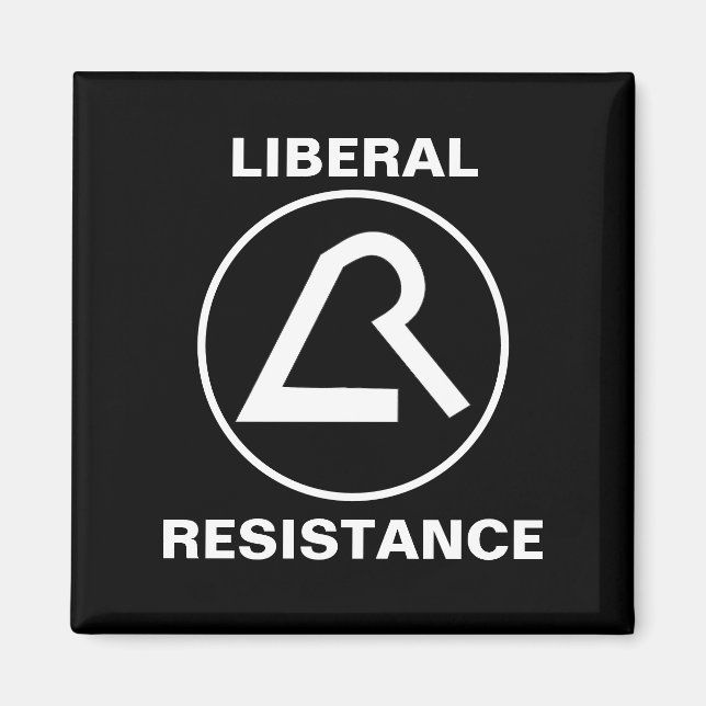Íman Magneta de resistência liberal (Frente)
