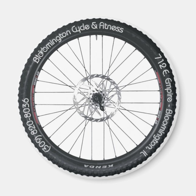 Íman Magneta de roda BC&F (Frente)