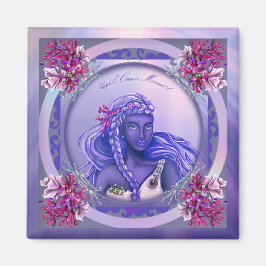 Íman Magneta de Sereia do Oceano Roxo